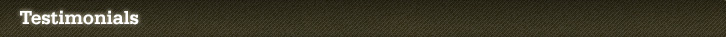 Testimonials